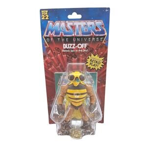 Masters of the Universe MOTU Buzz-Off Figure Retro MOC 2021 Mattel